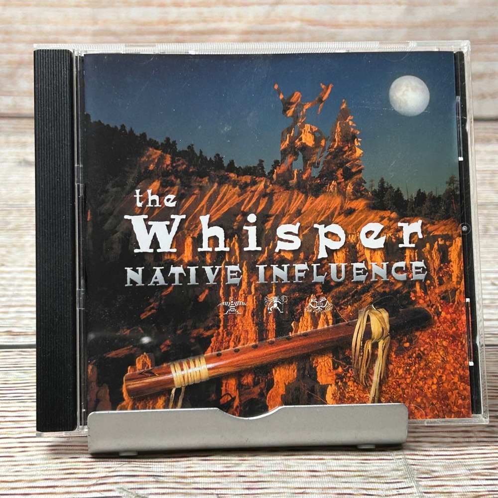 The Whisper Native Influence CD Johnsy Gonzales Native American Flute 2004
